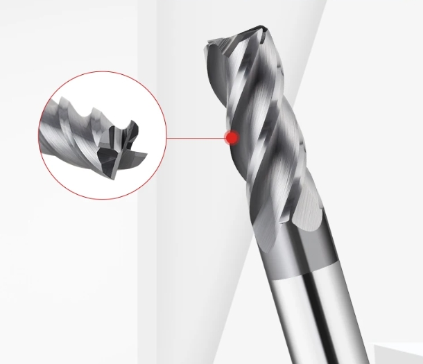 4 Flute Flat End Mill Square End Mill Stainless Steel Coating 4 Flute Flat End Mill Square End Mill Stainless Steel Coating