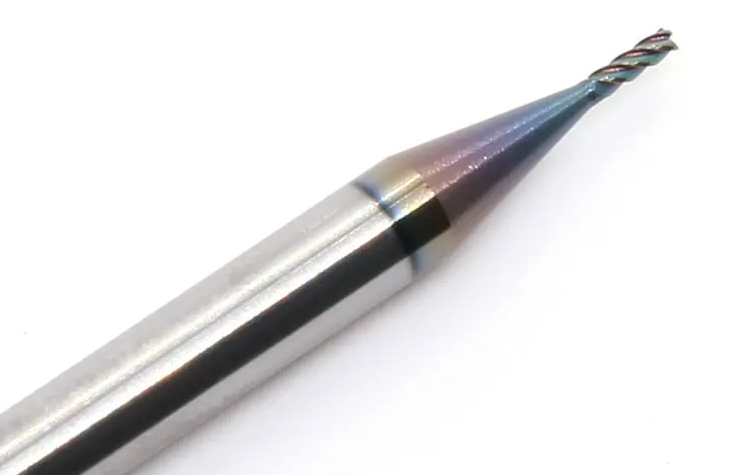 Micro Diameter Carbide End mill HRC60 Deep Groove