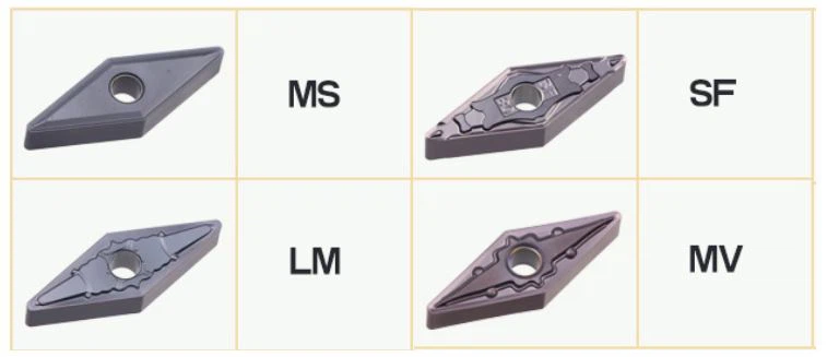 160408 160412 CNC Carbide Blades For Lathe Tooling