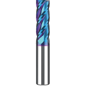 E650L Blue / Black TiAlN-nano Milling Cutter ＜ HRC55°