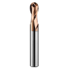 TX580 Tungsten Carbide Ball Nose End Mill