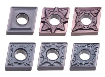 CNMG120404/120408/120412 Tungsten Carbide Knife Tips For Steel Cutting