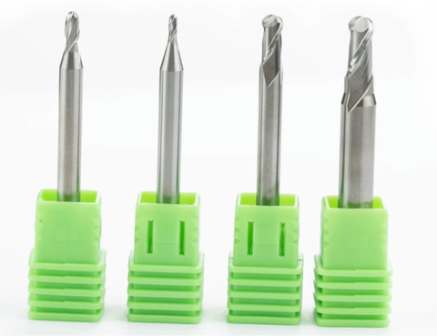 60° Ball End Mills for Aluminum