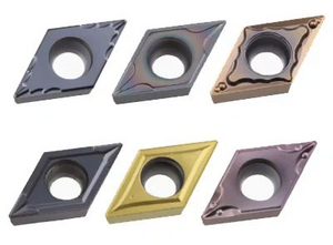 DCMT0702/11T3 Tungsten Carbide Tool Bits For Stainless Steel