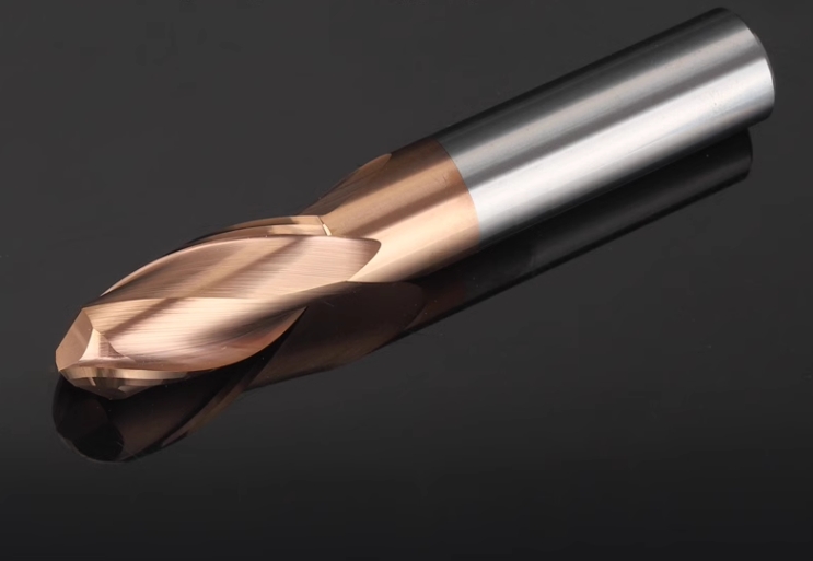 2-flute Ball Nose End Mill