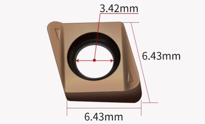 4NKT060308R Right Angle Shoulder Inserts