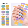  Wholesales Printing Colorful Spring Summer Private Label Gel Nails Sticker Factory 