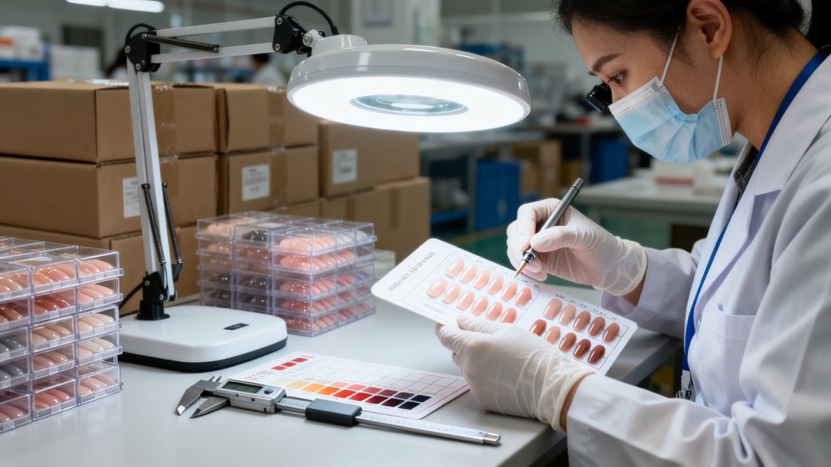 Press On Nails Quality Inspection Process Press On Nails Quality Inspection Process