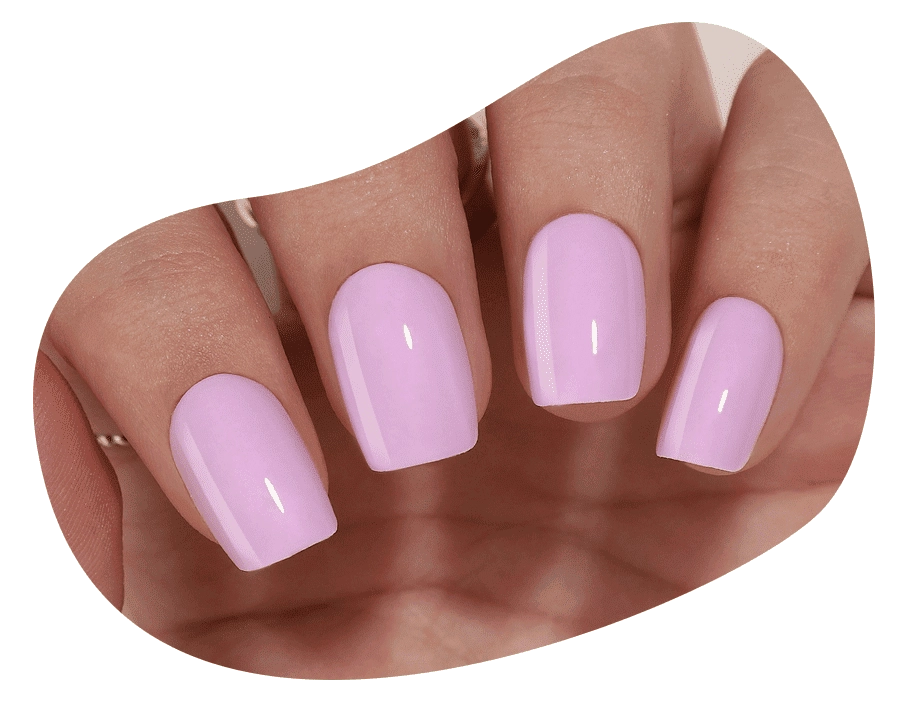 square cute nails