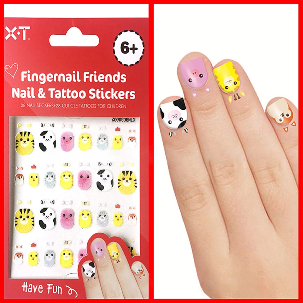 Customization Safety Kids Nails Sticker Manufacturer 