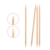 Nail Cuticle Pusher Crystal Point Stick Wooden Sticks Double End Manicures Dead Skin Remover 