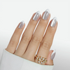  Cat Eye French Press On Nails Tips Custom Women Elegant Wholesale Fake Nails 
