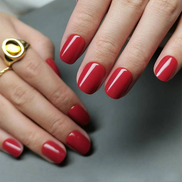  OEM Soft Gel Timeless Elegrance Jelly Press on Nail 