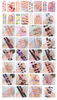  Wholesales Printing Colorful Spring Summer Private Label Gel Nails Sticker Factory 