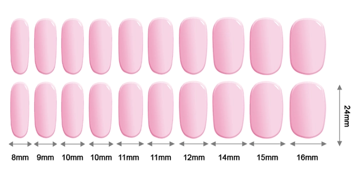 Gel Nail Strip 20 Pcs