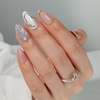  Wholesales Elegant Shell Inspired Soft Gel Wearable Nails for Seasonal Celebrations 