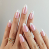  Wholesale Beauty Custom Private Label Chrome French False Nails 