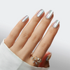 Wholesale OEM ODM Beauty Sliver Chrome Private Label Custom Press On Nails Manufacturer 