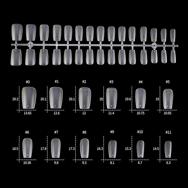  Full Set Salon Nails Tips Manufacturer 