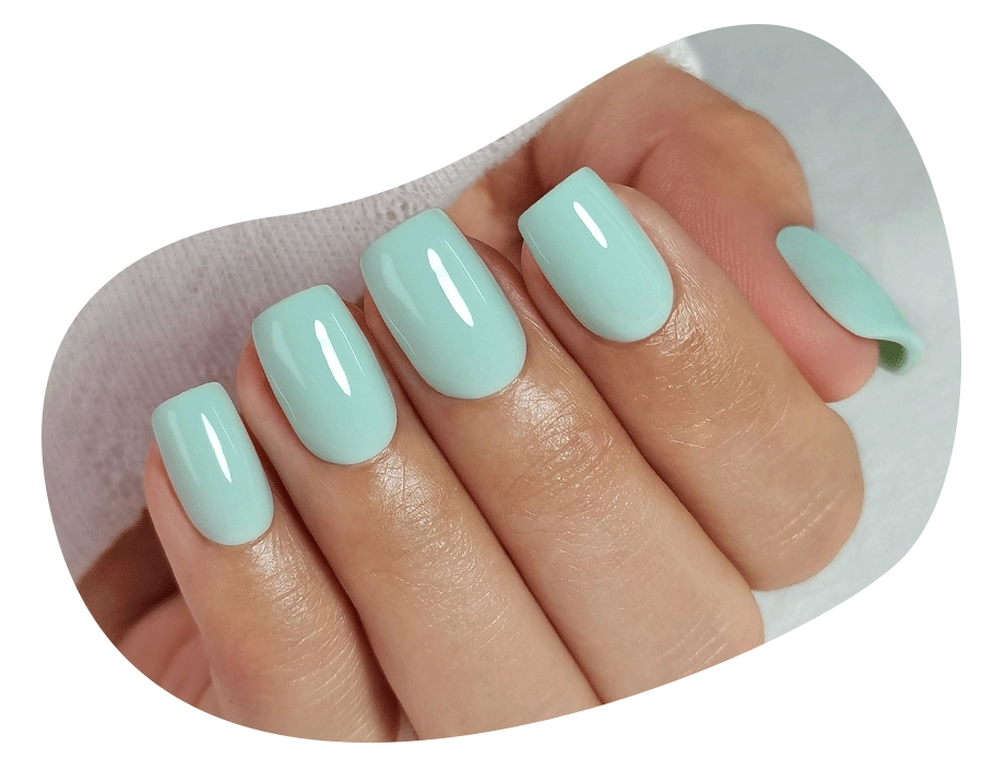 square nails design