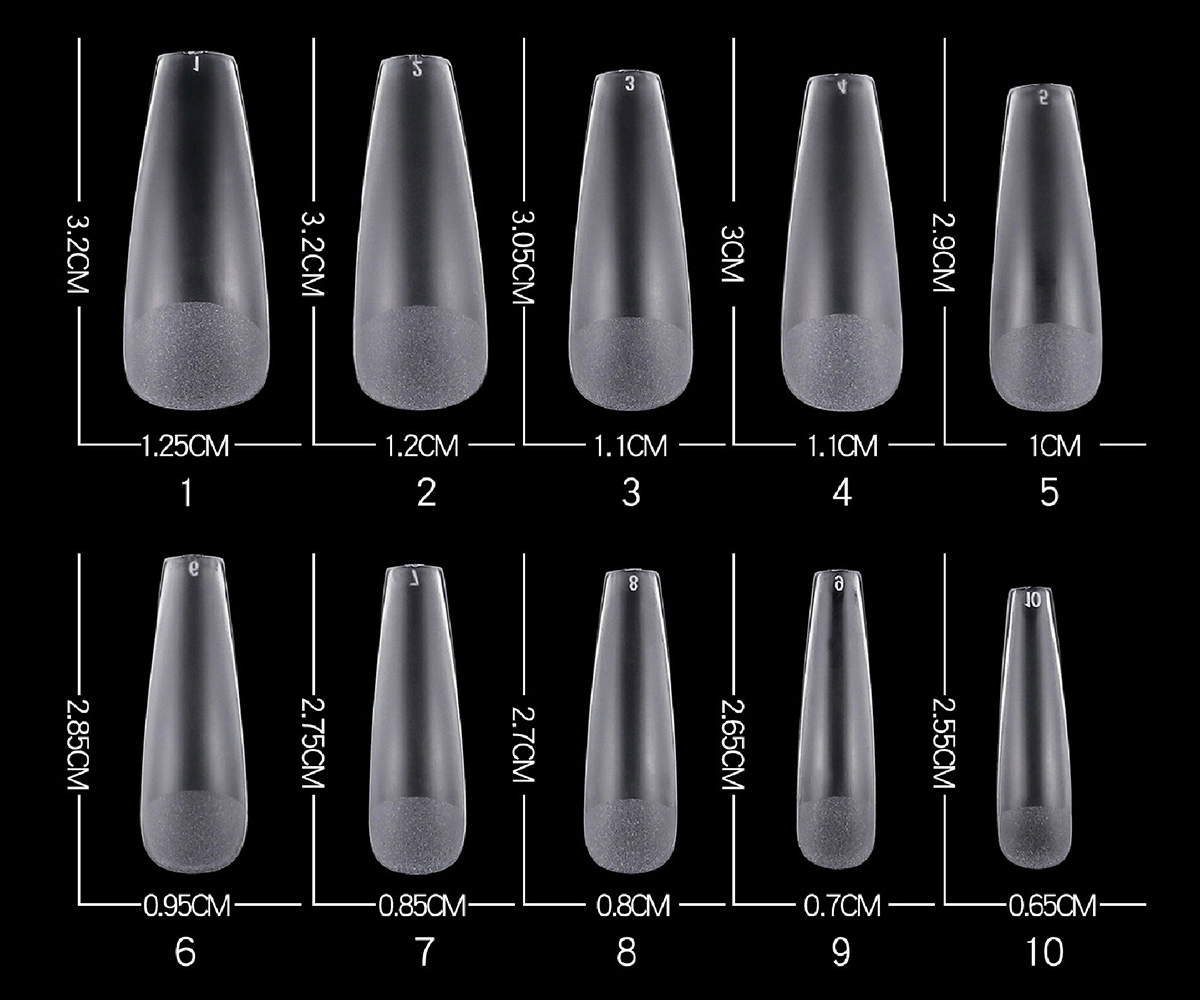 long coffin salon nails