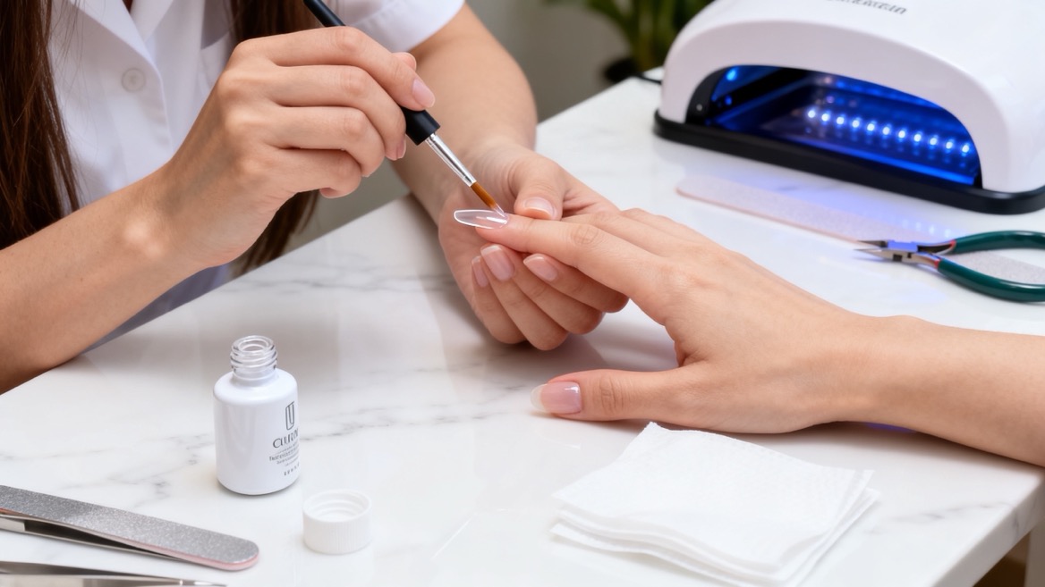 Gel Polish Application Safety Process Gel Polish Application Safety Process