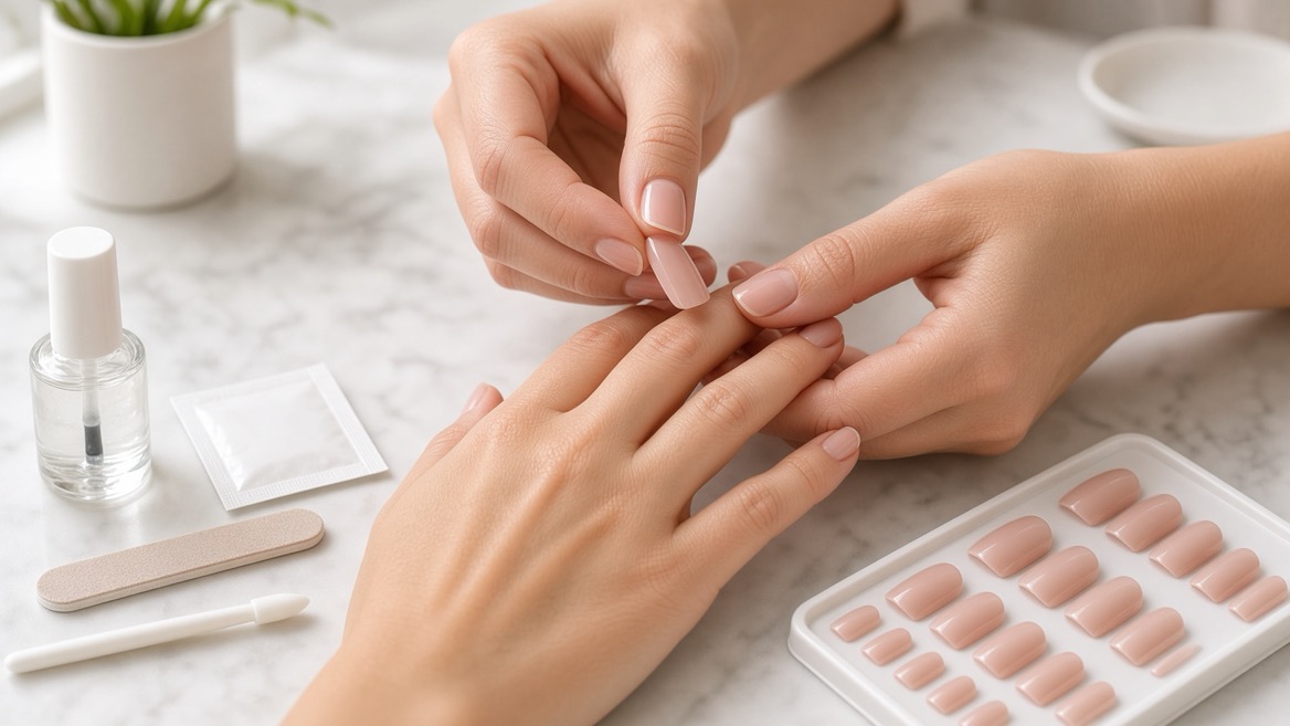 Press On Nail Application Process Press On Nail Application Process