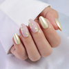  Wholesale Gold Color Matte Design Custom Nails Press On Suppliers