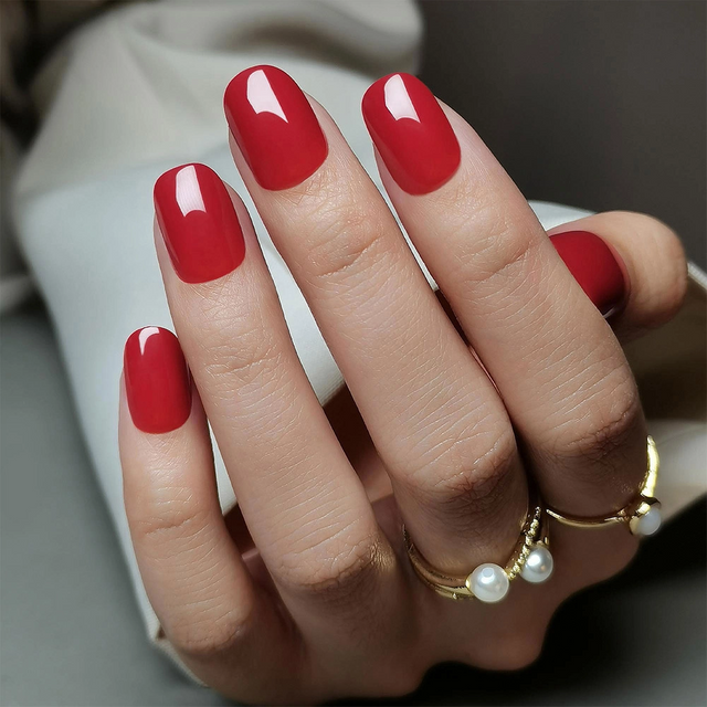  OEM Soft Gel Timeless Elegrance Jelly Press on Nail 