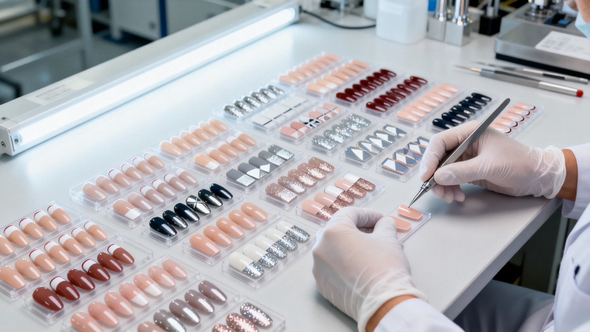 Custom Press On Nail Manufacturing Detail Custom Press On Nail Manufacturing Detail