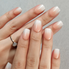  Custom Ombre Style Short Square Press On Nails Manufacturer 