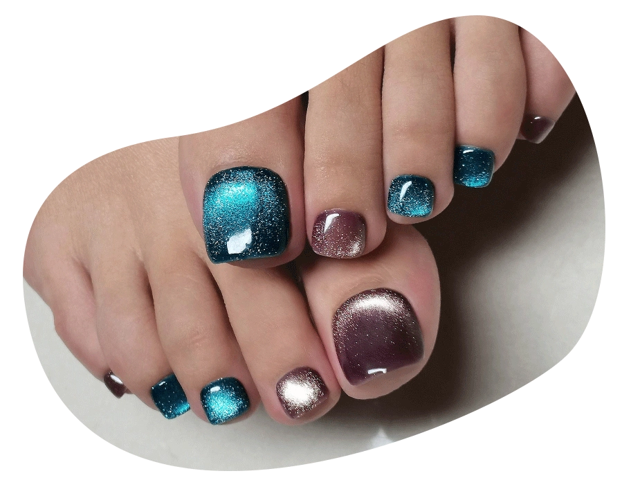 press on feet nails