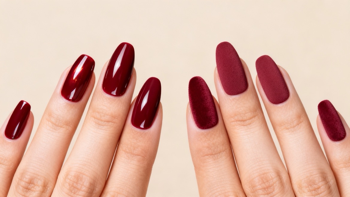 Glossy And Matte Nail Finish Comparison.jpg