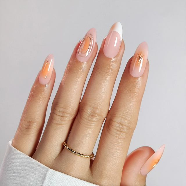  Autumn Design 3D French Private Label Nails Press On 