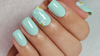  Wholesale Summer Short Square Mint Green Color Press On Nails Suppliers 