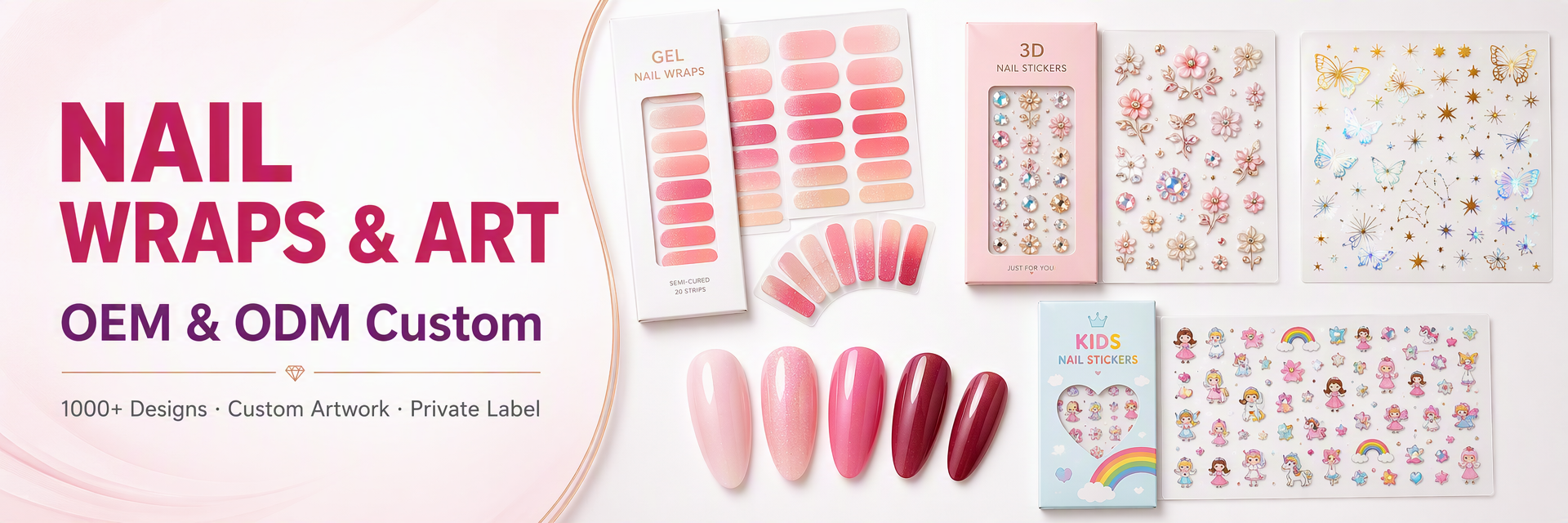 3.Nail Wraps & Art Banner