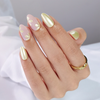  Wholesale Gold Color Matte Design Custom Nails Press On Suppliers