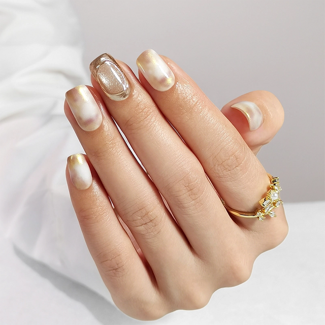 Custom Luxury 3d Short Square Fake Nails Manufacturer