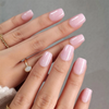  New Trending Short Square Glitter Royal Press On Nails