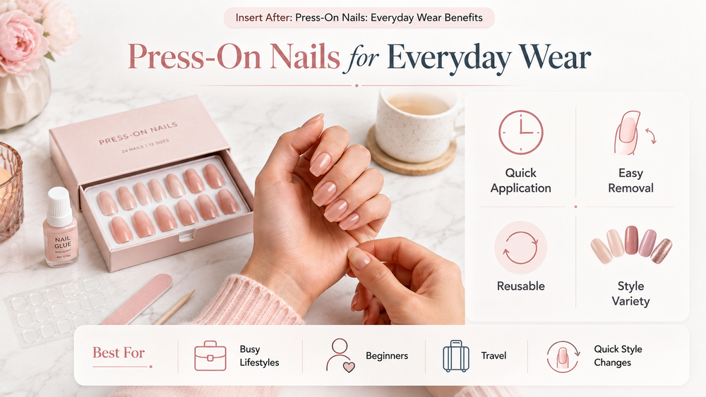 press-on nails for everyday wear
