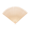  Nail Cuticle Pusher Crystal Point Stick Wooden Sticks Double End Manicures Dead Skin Remover 