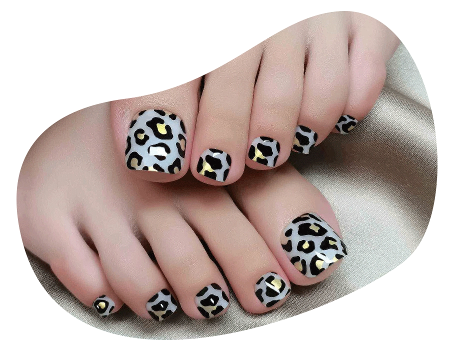 toe press on nails
